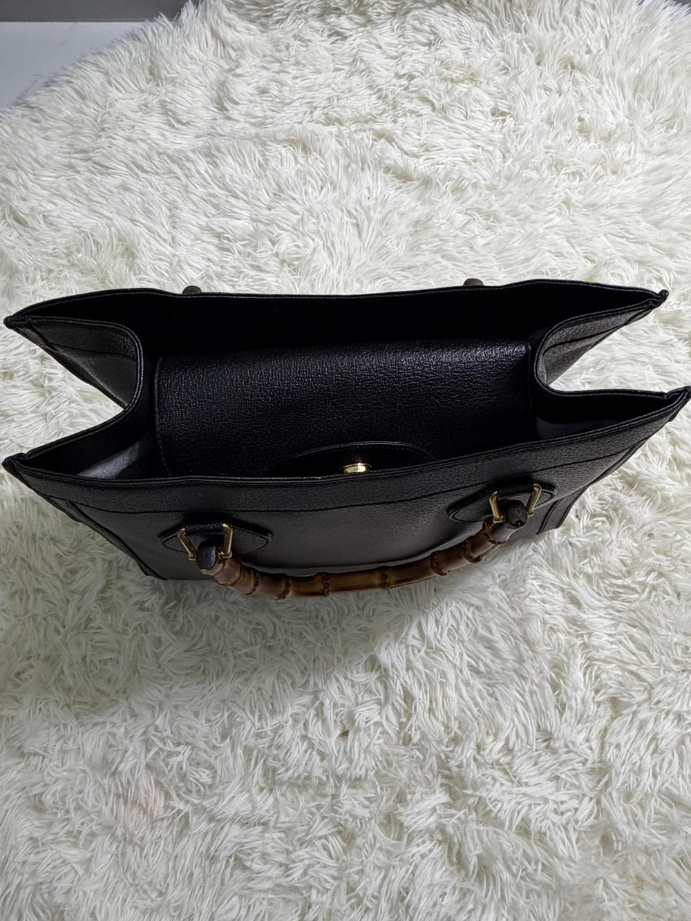 Gucci Diana Leather bamboo tote - Picture 5 of 13